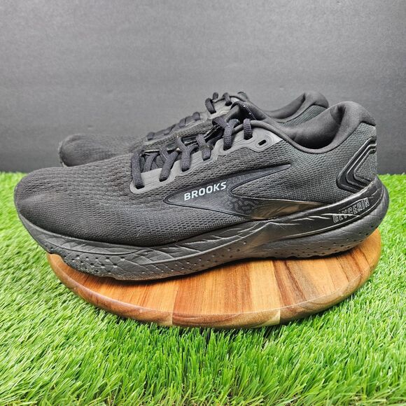 Brooks Glycerin 21 Shoes Mens Size 12 2E Wide Black Sneakers Running Athletic